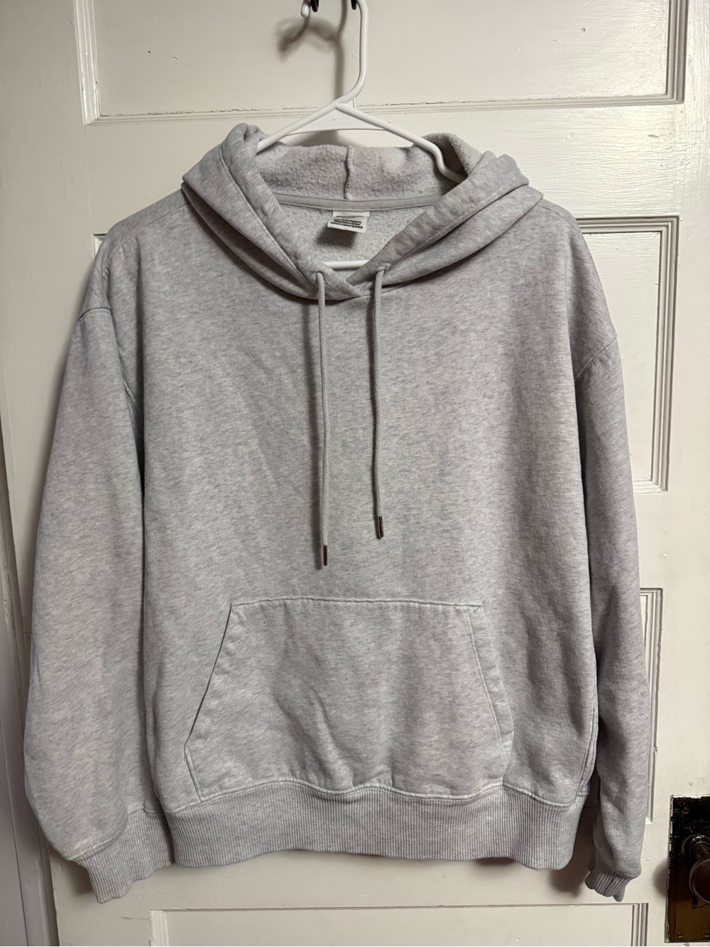 Pink Victoria’s Secret Women’s Gray Hoodie Size Medium